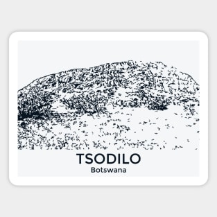 Tsodilo - Botswana Magnet